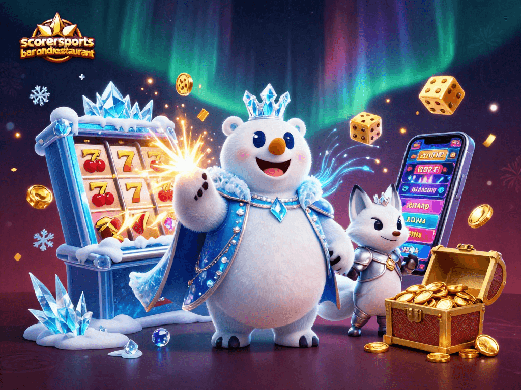 Experience thrilling gaming at scorerssportsbarandrestaurant with dynamic visuals and jackpot excitement