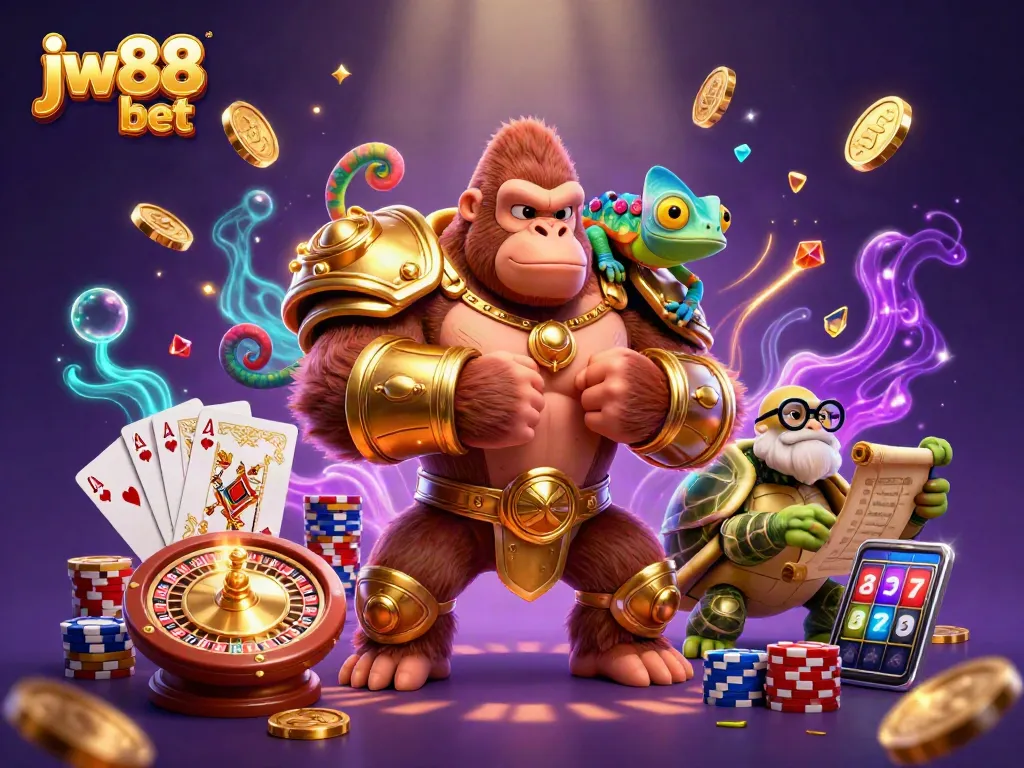 Win big with the jw88 bet casino experience featuring vibrant gaming action and thrilling characters.
