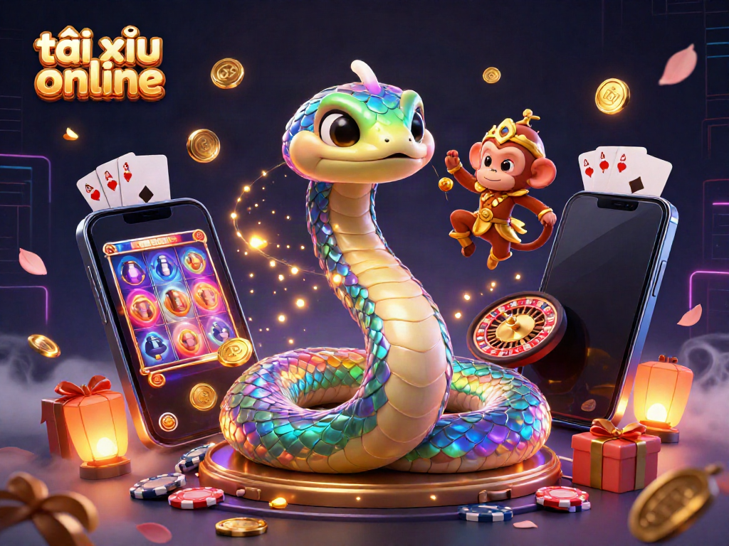 Experience the thrill of tài xỉu online with vibrant colors, dynamic gameplay elements, and engaging characters.