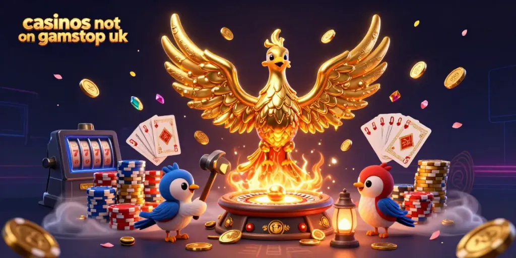 Engage with casinos not on gamstop uk through golden phoenix and dynamic gambling elements