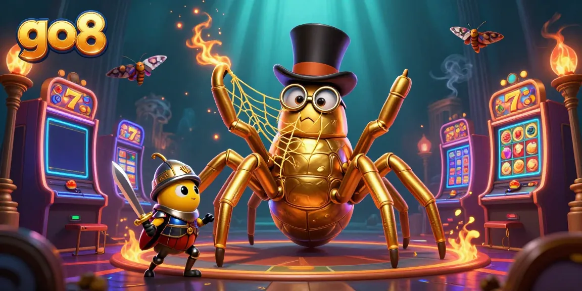 Engage in exhilarating gameplay at go8 with vibrant slots and captivating golden characters.