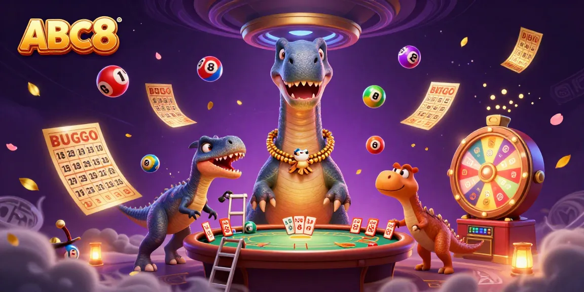 ABC8 brings excitement to gaming with dynamic characters and vibrant elements in a casino scene.