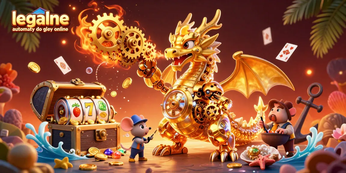 Win big with legalne automaty do gier online in this dynamic 3D casino scene.