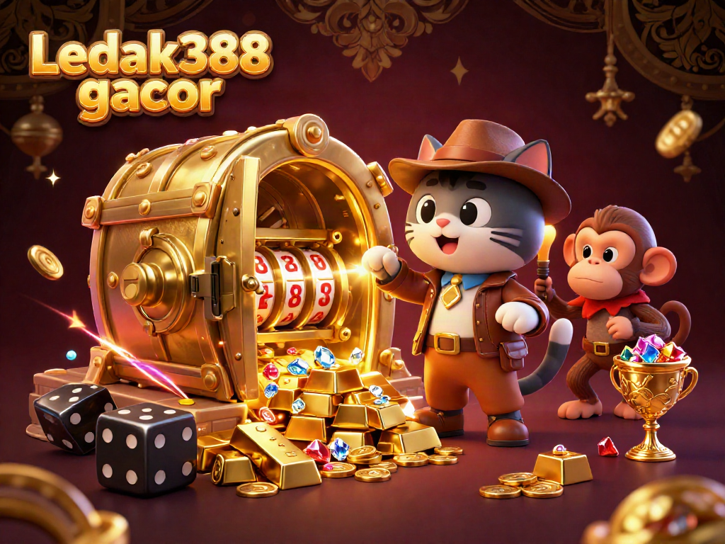 Play exciting games like Ledak388 gacor featuring ancient treasures and dynamic slot reels.