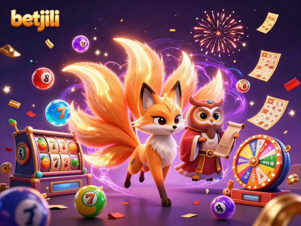 Engage with exciting gaming at betjili featuring vibrant slots, lucky symbols, and enchanting characters.