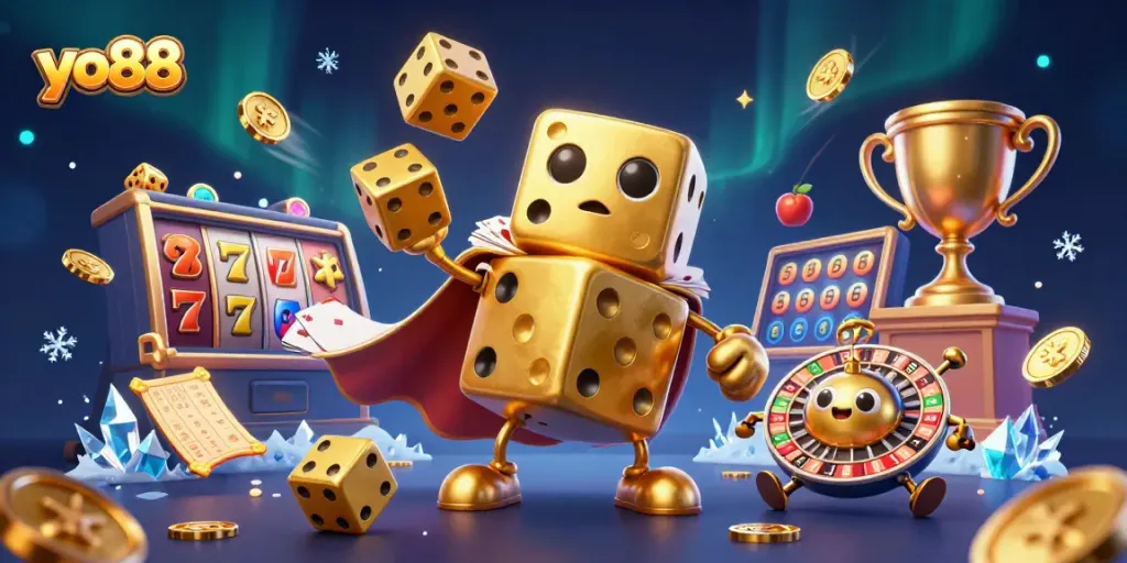 Join the excitement at yo88 with dynamic slot game action and vibrant casino elements