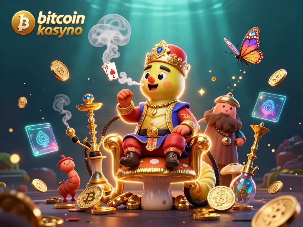 Experience the engaging world of bitcoin kasyno with vibrant characters and dynamic blockchain elements.