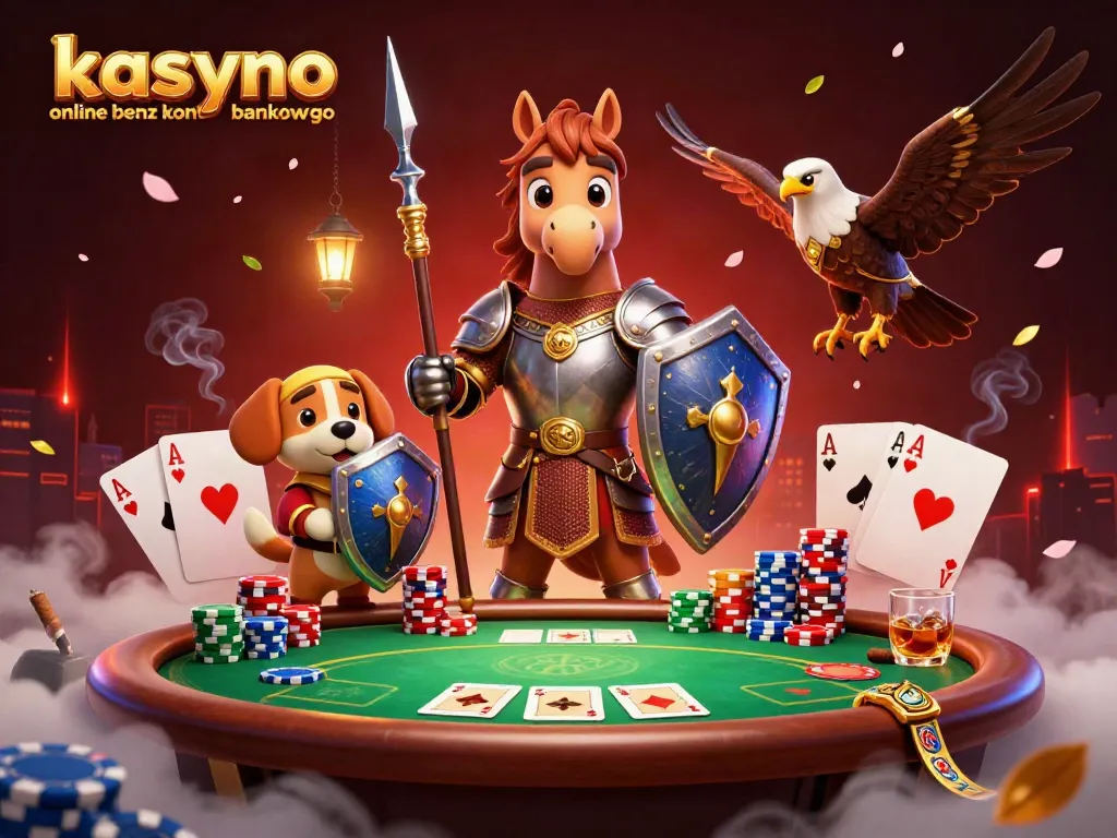 Experience "kasyno online bez konta bankowego" with high-stakes poker and thrilling gameplay in this vibrant scene.