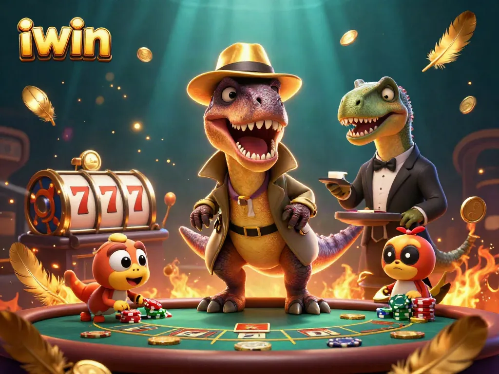 Join the thrilling excitement of iwin casino as the velociraptor counts cards and the stegosaurus oversees!