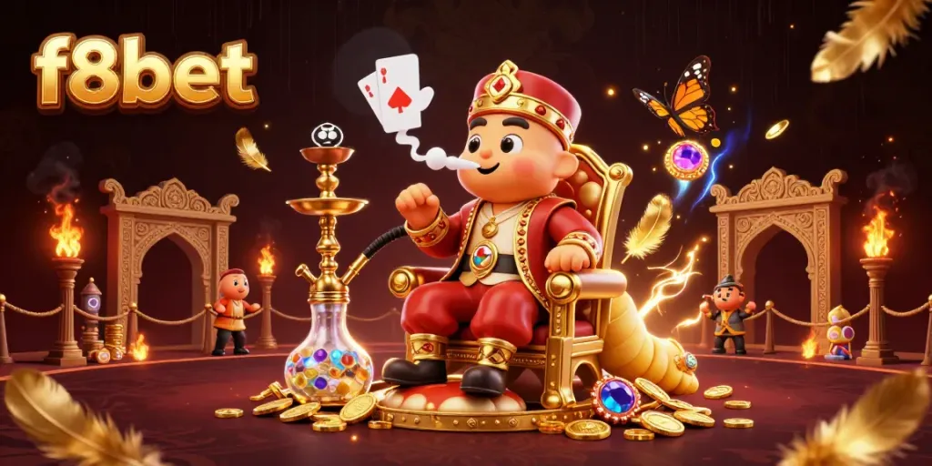Experience vibrant action in the F8BET casino world with unique characters and elements.