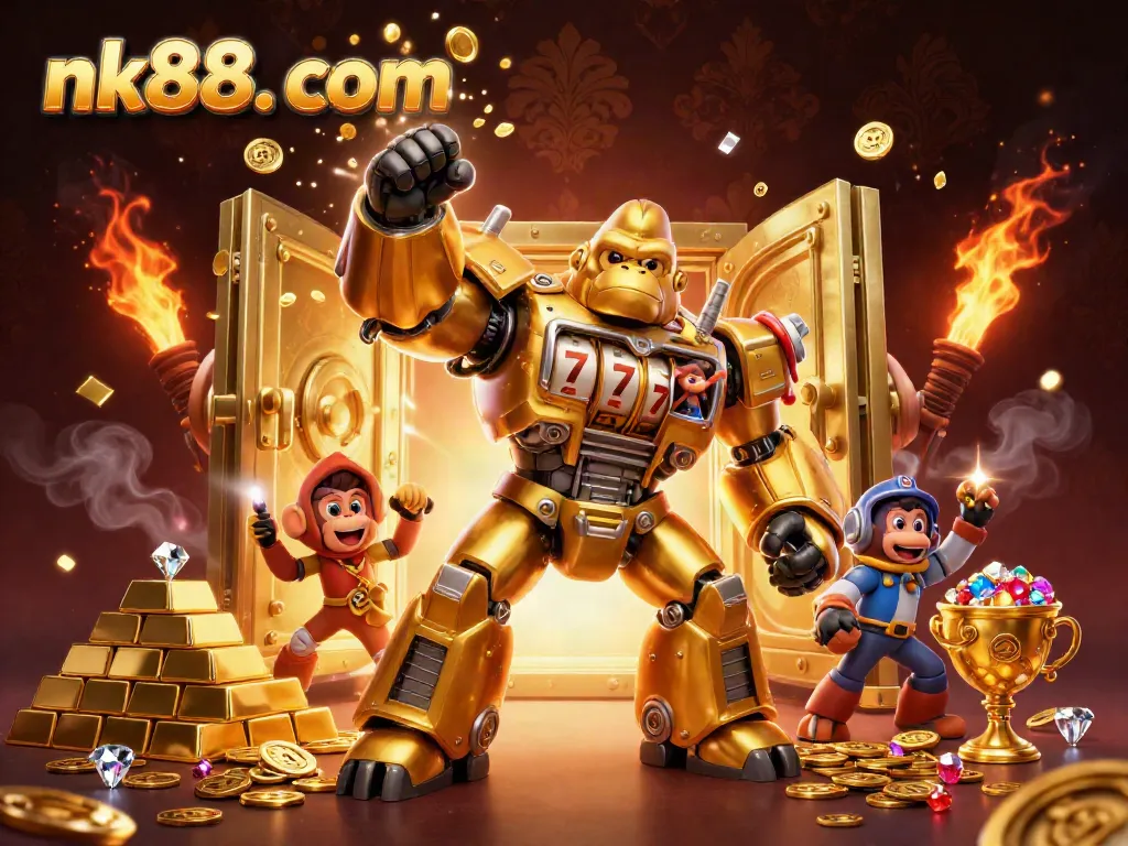 Experience thrilling wins at nk88. com with dynamic online gambling elements and engaging graphics.
